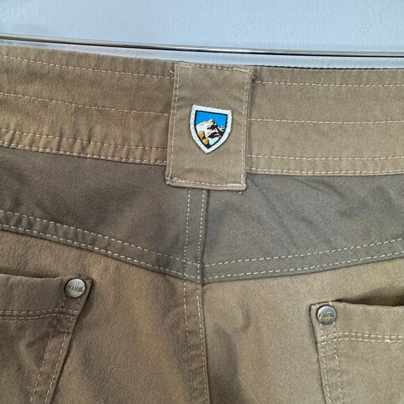 Kuhl Radikl Pants Mens 34x32 Tan Classic Fit Outdoors Hiking Stretch - Picture 8 of 12